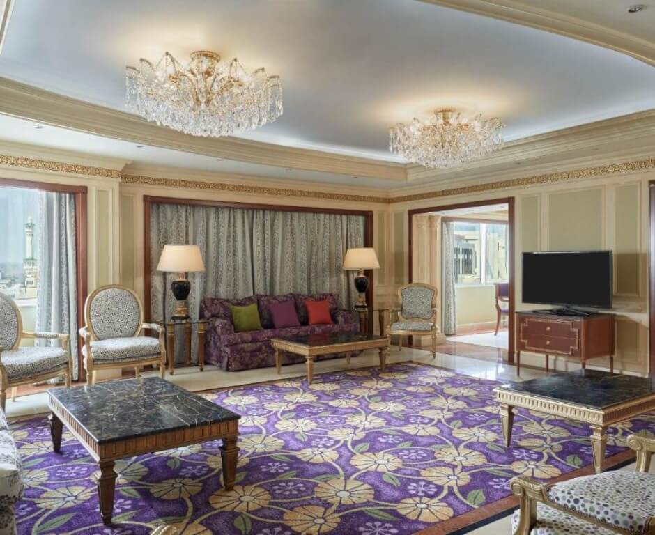 Le Meridien Makkah TV lounge