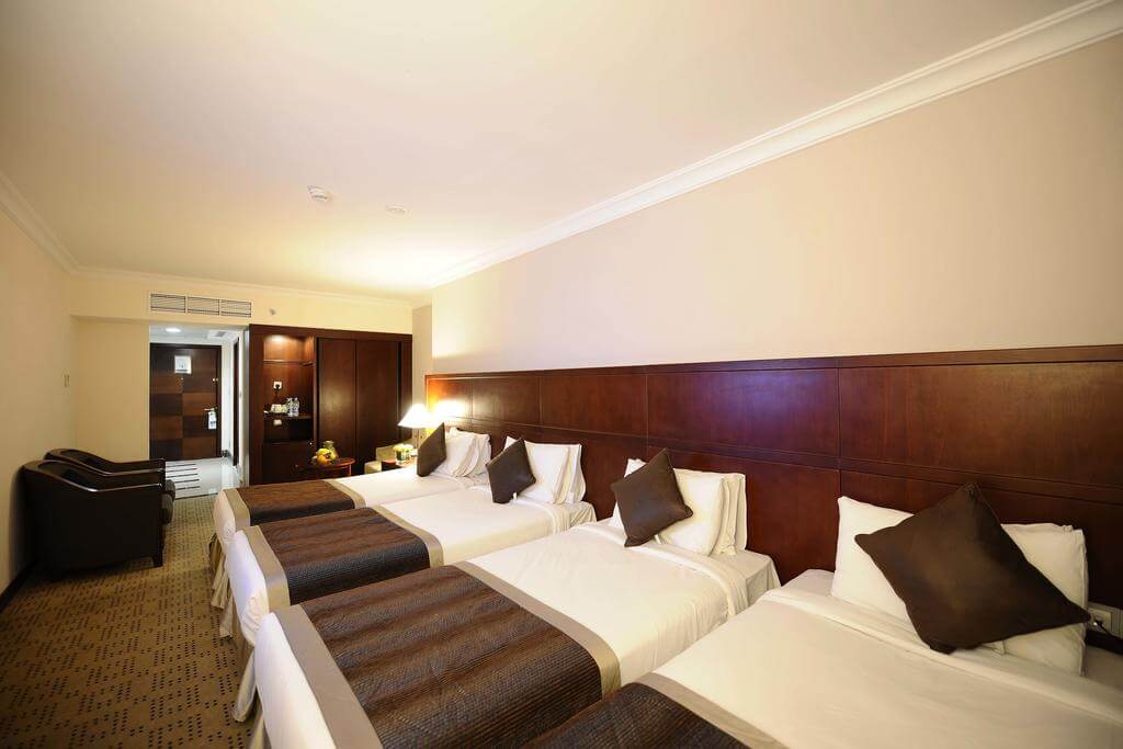MILLENNIUM AL AQEEQ HOTE quad room