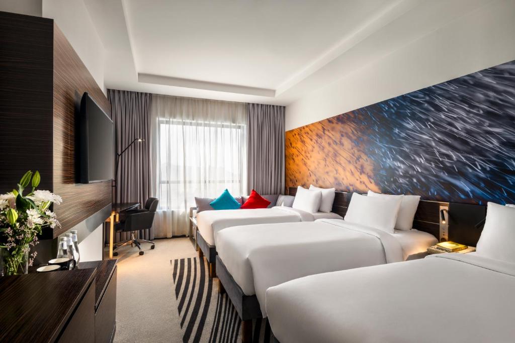 Novotel Thakher Makkah Hotel triple room